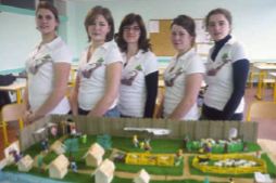 « Les moutons rebattent le pavé », le 9 avril 2010 à la Gare d’Eau à Besançon.